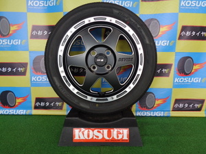 未使用展示品！　SSR　ディバインド　TR-6 4.5J-15 4H100 +43　ブルーアース　ES32　165/55R15