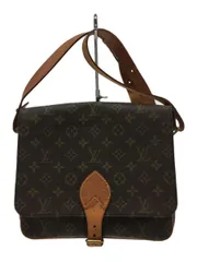 LOUIS VUITTON M51252 OLD カルトシエール26_モノグラム_BRW PVC ブラウン ショルダーバッグ