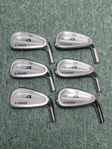 A GRIND G-CB アイアン ヘッド6個セット 5〜Pw 20240803 A DESIGN GOLF A デザイン ゴルフ エーグラインド