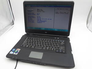 l【ジャンク】NEC ノートパソコン VersaPro J VA-B PC-VJ22EANTHGLB 