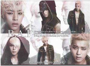 ☆ラスト！■B.A.P/BAP■プレミアム写真集【大】☆韓国K-POP