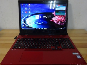 NEC ノートパソコン LAVIE Direct Note Standard PC-GN234HSA7/Core i5-6200U 2.3GHz/8GB/1000GB/中古特価良品