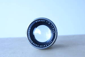 Carl Zeiss Jena Sonnar 50mm f2　コンタックスニコンマウントの銘玉　オールドレンズ