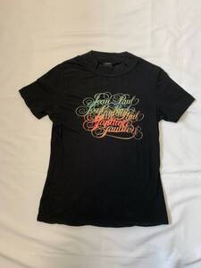 Jean Paul GAULTIER ジャンポールゴルチエ ゴルチェ　黒　Tシャツ　トップス　カットソー　ブラック　アーカイブ　archive tops