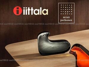 未使用◎iittala × ミナ ペルホネン◎正規品◎ガラスバード 北欧 ガラス イッタラ インテリア フィンランド mina perhonen 皆川明