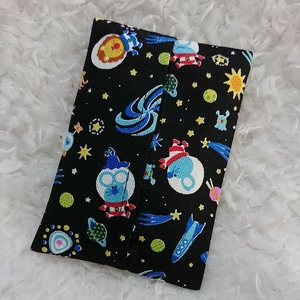 ◎ハンドメイド◎No.78ポケットティッシュケース♪小さいポケットティッシュ用 宇宙柄