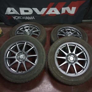 215/60R17 ヨコハマタイヤ　iG60 ホイール付き　倉庫整理にて売り切り〜