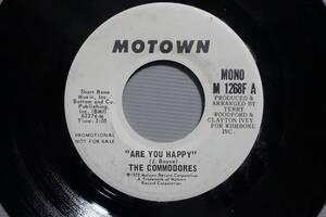 ★US盤 EP★　Commodores - Are You Happy / sama as A-side 1973