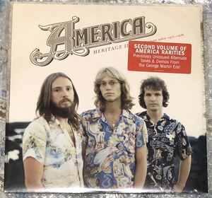 America 「Heritage II: Demos/Alternate Takes 1971-1976」 Record Store Day 