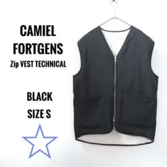 CAMIEL FORTGENS Zip VEST TECHNICAL ベスト