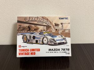 【入手困難】TOMICA LIMITED VINTAGE NEO MAZDA 787B マツダ 787B 1991 ル・マン24時間レース 18号車 トミカリミテッド トミーテック