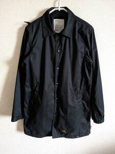 新品同様　Sサイズ　コート　Windbreaker 02 (2015 S/S)　ブラック　黒　ペイズリー　ジャケット　Wtaps　ダブルタップス