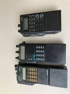 YAESU / FT-728 、CIRFOLK DJ-500SX 、KENWOOD TH-77， 受信機まとめて3台　