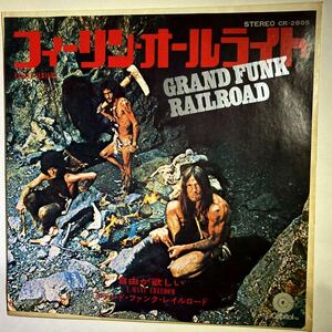 ※ グランド・ファンク・レイルロード　※ フィーリン・オールライト　※ 国内盤ＥＰ　GRAND FUNK RAILROAD