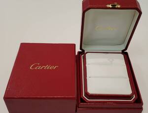 【空ケース】Cartier リング ケース　　ペアリング 指輪 ジュエリーケース