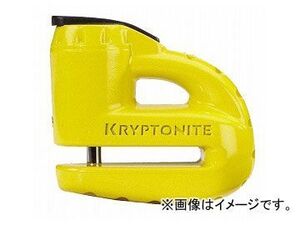 2輪 KRYPTONITE 5-S2 ディスクロック マットイエロー 品番：000884 JAN：0720018000884