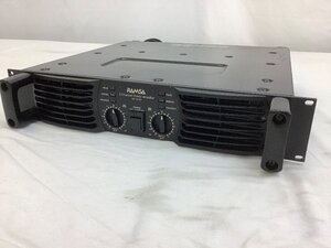 パナソニック RAMSA/パワーアンプ WP-9150 通電のみ確認済み ジャンク品 ACB