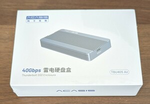 ACASIS TBU405 Air Thunderbolt 3 SSD ケース 1TB NVMe M.2