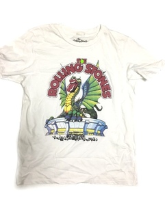 THE ROLLING STONES STADIUM DRAGON TEE WHITE ローリング ストーンズ スタジアム ドラゴン T SHIRTS シャツ M サイズ mick jagger 