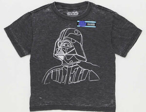 Star Wars (スターウォーズ) Tシャツ ダークグレー 130cm (7歳用)