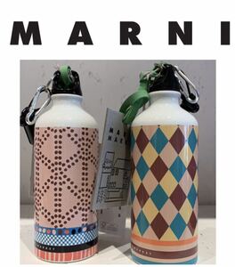 限定品◆希少 マルニ Marni Market タンブラー 水筒 ボトル ウォーターボトル マルニマーケット 2種類 箱入り マルニ紙袋付き ①ピンク