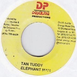 Epレコード　ELEPHANT MAN / TAN TUDDY (PRESIDENT)