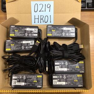 （0219HR01）送料無料/中古/NEC/ADP003(PC-VP-BP98/A13-045N1A)/20V/2.25A/純正 ACアダプタ 6個セット