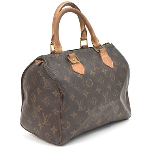 1円 ◆定価12万 LOUIS VUITTON ルイヴィトン ハンドバッグ ミニボストン スピーディ25 M41528 モノグラム◆E.Bgo.zE-18