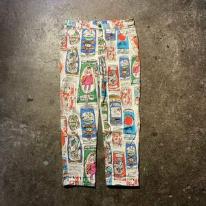 CHARLES JEFFREY LOVERBOY 22AW Rory Mullen BEER CAN DENIM チャールズ ジェフリー ラバーボーイ ビール缶 グラフィック デニムパンツ