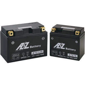 AZ Battery(AZバッテリー) バイク 密閉型MFバッテリー ATX14-BS (YTX14-BS 互換) シャドー750｜RVF750｜VFR750K｜アフリカツイン