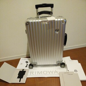 【美品】RIMOWA　ルフトハンザ　クラシック 正規品　TSAロック 機内持ち込み キャリーケース キャリーバッグ リモワ シルバー スーツケース