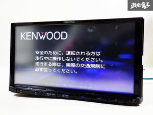 【保証付 動作OK】 KENWOOD ケンウッド 彩速ナビ メモリーナビ 7インチワイド MDV-L406 地図データ 2018年 CD DVD カーナビ 棚