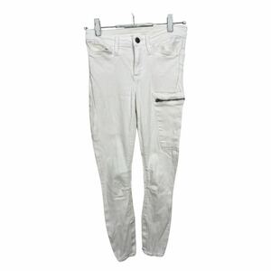 HELMUT LANG ヘルムート ラング　レディース　ホワイト　スキニーパンツ　ボトムス　