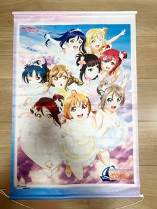 〓ラブライブ〓Aqours(キービジュアル) B2タペストリー ラブライブ!サンシャイン!! Aqours 4th LoveLive! ゲーマーズ購入特典