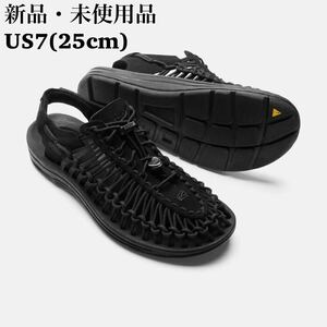 KEEN キーン UNEEK ユニーク メンズ サンダル ブラック US7