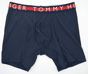 ★【TOMMY HILFIGER トミーヒルフィガー】MICRO RIB ボクサーパンツ ネイビー Sサイズ（USサイズ）