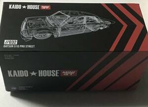 街道ハウス　KAIDO HOUSE × MINI GT 1/64 KHMG032 ダットサン 510 プロストリート ADVAN仕様