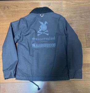 希少品！　付属品完備　NEIGHBORHOD×master mind japan N-1D JACKET Mサイズ　 ブラック　 ジャケット