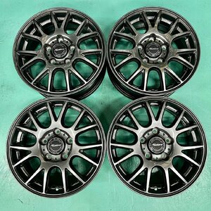 良品 DUNLOP ダンロップ MISTIERE ミスティーレ RC27 15in 6.0J +45 5H PCD114.3 ノア ヴォクシー テップワゴン 等 車検 スタッドレス用に