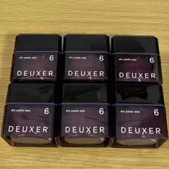 DEUXER6 デューサー　ドライペーストワックス6 80g 6個