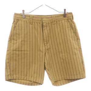 SUPREME シュプリーム 21SS Stripe Work Short Pants ストライプ チノワークショートパンツ ショーツ ベージュ