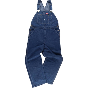 古着 ディッキーズ Dickies デニムオーバーオール メンズw38相当 /eaa503748