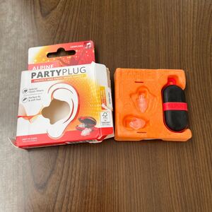 612p1836☆ ALPINE HEARING PROTECTION イヤープラグ 耳栓 テレワーク/在宅勤務 消音 アルパイン PartyPlug 透明