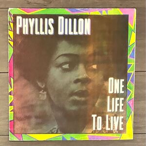 JAMAICA盤 PHYLLIS DILLON / One Life To Live フィリス・ディロン LP Treasure IsIe ロックステディ Marlena Shaw Carpenters レコード