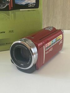 JVC EVERIO GZ-E325-R デジタルビデオカメラ 中古 T8441470