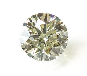 【100円～】VVS2！0.275ct 天然ダイヤ Light Yellow (ナチュラルカラー) VERY GOOD！