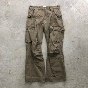 5000円スタート!! GAP ギャップ 立体裁断 カーゴパンツ ミリタリーパンツ 再構築 y2k old gap オールドギャップ カーキ ベージュ