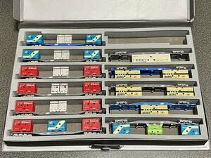 コンテナダンボー貨物列車①　11両　中古