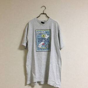 CANTERBURY OF NEW ZEALAND カンタベリー オブ ニュージーランド 半袖 コットン Tシャツ 大きいサイズ LAサイズ　グレー　練習着