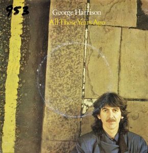 英7 George Harrison All Those Years Ago K17807 Dark Horse Records, Dark Horse Records /00080